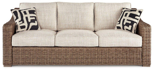 Beachcroft Outdoor Sofa with Cushion - Coastal Roots Furniture (Courtenay, BC)