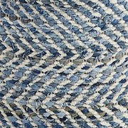 Chevron Pouf - Coastal Roots Furniture (Courtenay, BC)