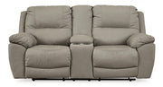Next-Gen Gaucho Reclining Loveseat with Console - Coastal Roots Furniture (Courtenay, BC)
