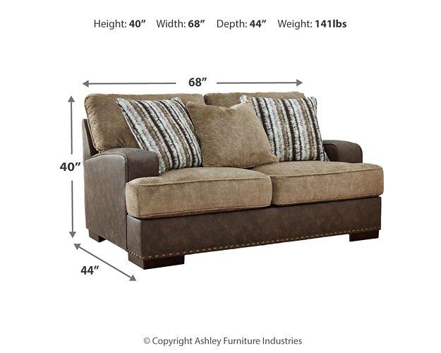 Alesbury Loveseat - Coastal Roots Furniture (Courtenay, BC)