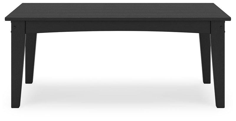 Hyland wave Outdoor Coffee Table - Coastal Roots Furniture (Courtenay, BC)