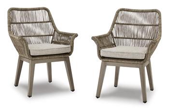 Beach Front Arm Chair with Cushion (Set of 2) - Coastal Roots Furniture (Courtenay, BC)