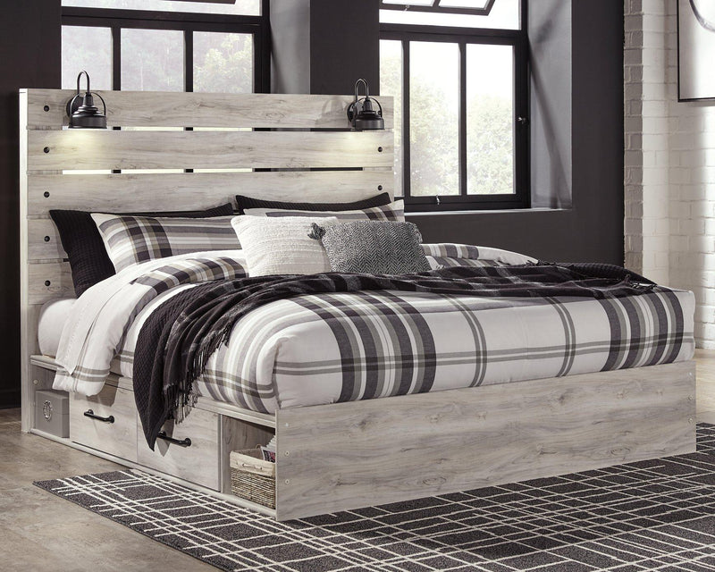 Cambeck Bed with 4 Storage Drawers - Coastal Roots Furniture (Courtenay, BC)