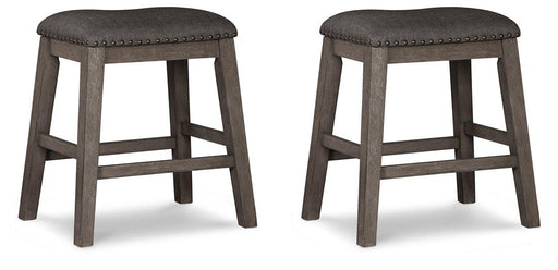 Caitbrook Counter Height Upholstered Bar Stool - Coastal Roots Furniture (Courtenay, BC)