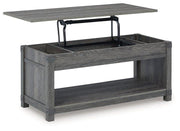 Freedan Lift-Top Coffee Table - Coastal Roots Furniture (Courtenay, BC)
