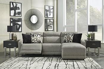 Colleyville Power Reclining Sectional with Chaise - Coastal Roots Furniture (Courtenay, BC)