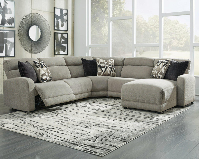 Colleyville Power Reclining Sectional with Chaise - Coastal Roots Furniture (Courtenay, BC)