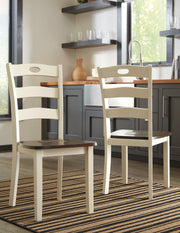 Woodanville Dining Chair Set - Coastal Roots Furniture (Courtenay, BC)