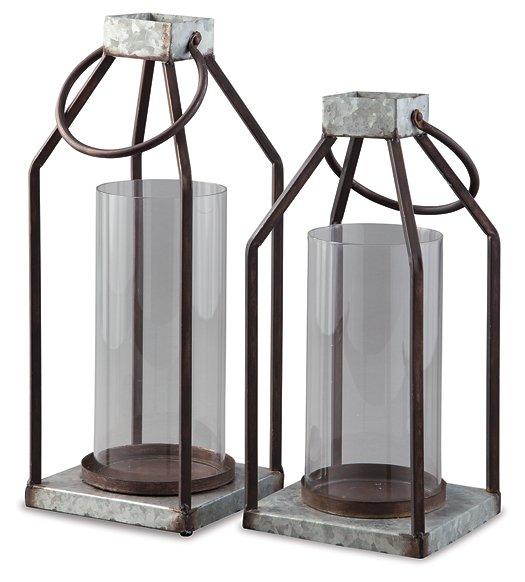Diedrick Lantern (Set of 2) - Coastal Roots Furniture (Courtenay, BC)