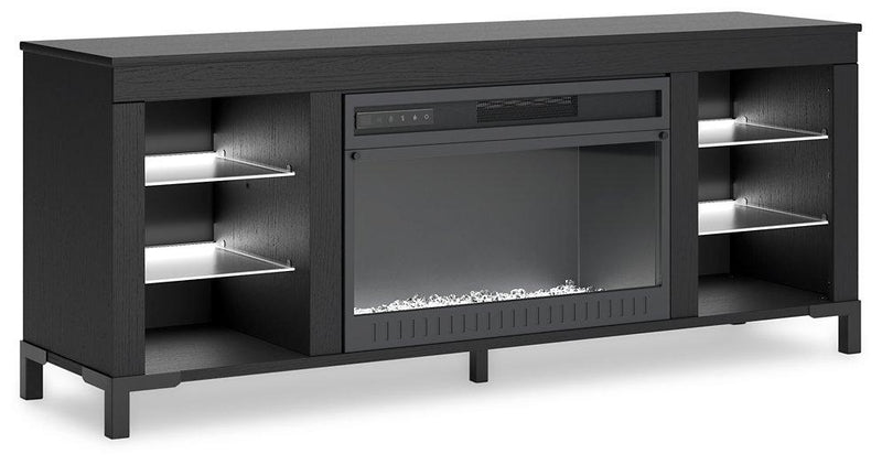 Cayberry 60" TV Stand with Electric Fireplace - Coastal Roots Furniture (Courtenay, BC)