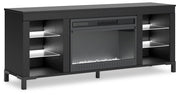 Cayberry Entertainment Center with Electric Fireplace - Coastal Roots Furniture (Courtenay, BC)