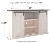 Dorrinson 54" TV Stand - Coastal Roots Furniture (Courtenay, BC)