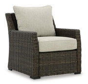 Brook Ranch Outdoor Lounge Chair with Cushion - Coastal Roots Furniture (Courtenay, BC)