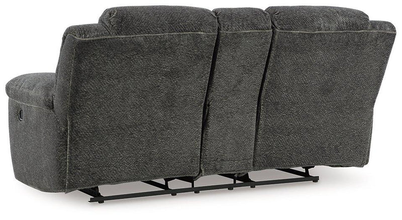 Frohn Reclining Loveseat with Console - Coastal Roots Furniture (Courtenay, BC)