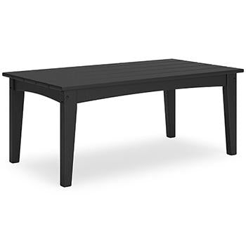 Hyland wave Outdoor Coffee Table - Coastal Roots Furniture (Courtenay, BC)