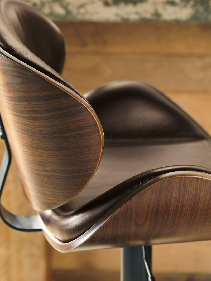 Bellatier Adjustable Height Bar Stool - Coastal Roots Furniture (Courtenay, BC)