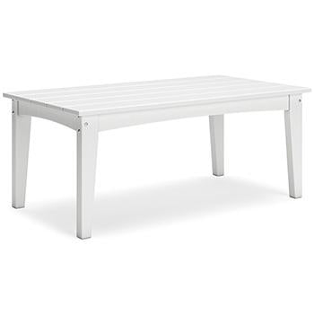 Hyland wave Outdoor Coffee Table - Coastal Roots Furniture (Courtenay, BC)