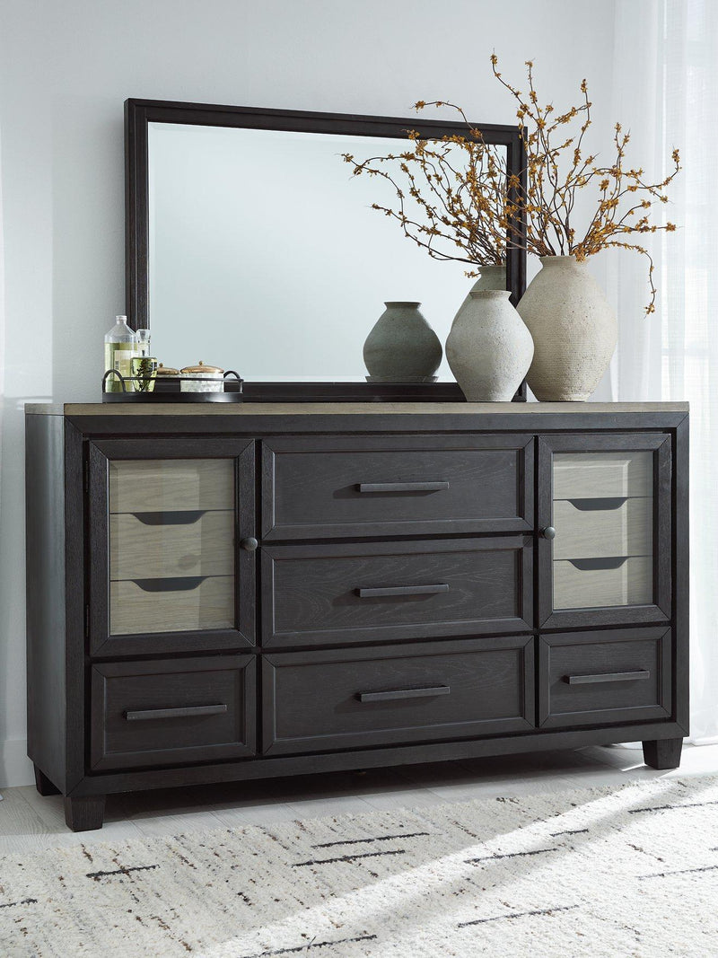 Foyland Dresser and Mirror - Coastal Roots Furniture (Courtenay, BC)