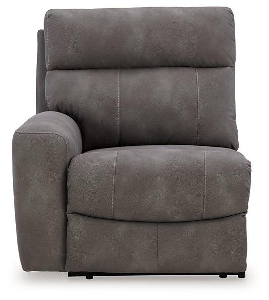 Next-Gen DuraPella Power Reclining Sectional Loveseat with Console - Coastal Roots Furniture (Courtenay, BC)