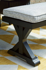 Beachcroft Outdoor Bench with Cushion - Coastal Roots Furniture (Courtenay, BC)