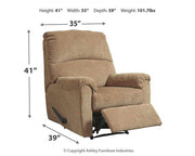 Nerviano Recliner - Coastal Roots Furniture (Courtenay, BC)