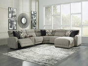 Colleyville Power Reclining Sectional with Chaise - Coastal Roots Furniture (Courtenay, BC)