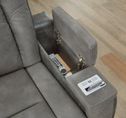 Next-Gen DuraPella Power Reclining Loveseat with Console - Coastal Roots Furniture (Courtenay, BC)