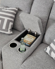 Biscoe Power Reclining Loveseat - Coastal Roots Furniture (Courtenay, BC)