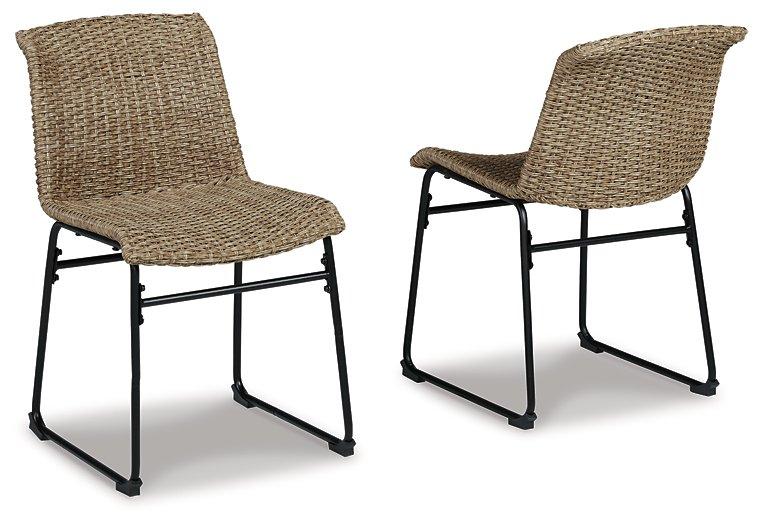 Amaris Outdoor Dining Chair (Set of 2) - Coastal Roots Furniture (Courtenay, BC)