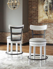 Valebeck Counter Height Bar Stool - Coastal Roots Furniture (Courtenay, BC)