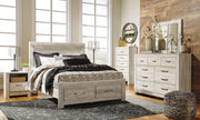 Bellaby Bed with 2 Storage Drawers - Coastal Roots Furniture (Courtenay, BC)