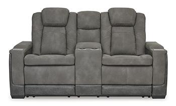 Next-Gen DuraPella Power Reclining Loveseat with Console - Coastal Roots Furniture (Courtenay, BC)