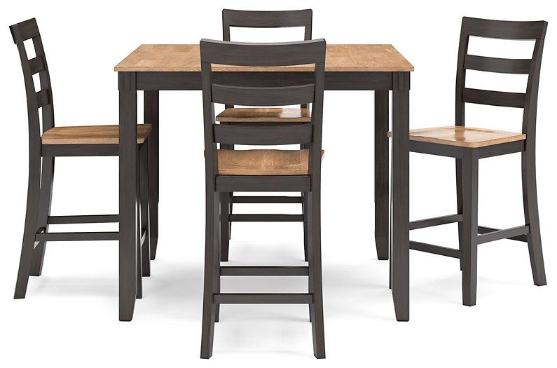 Gesthaven Counter Height Dining Table and 4 Barstools (Set of 5) - Coastal Roots Furniture (Courtenay, BC)