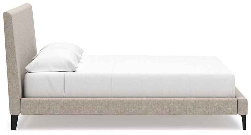 Cielden Upholstered Bed with Roll Slats - Coastal Roots Furniture (Courtenay, BC)