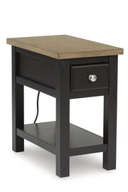 Drazmine Chairside End Table - Coastal Roots Furniture (Courtenay, BC)