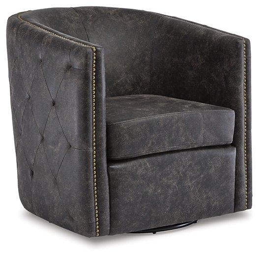 Brentlow Swivel Accent Chair - Coastal Roots Furniture (Courtenay, BC)