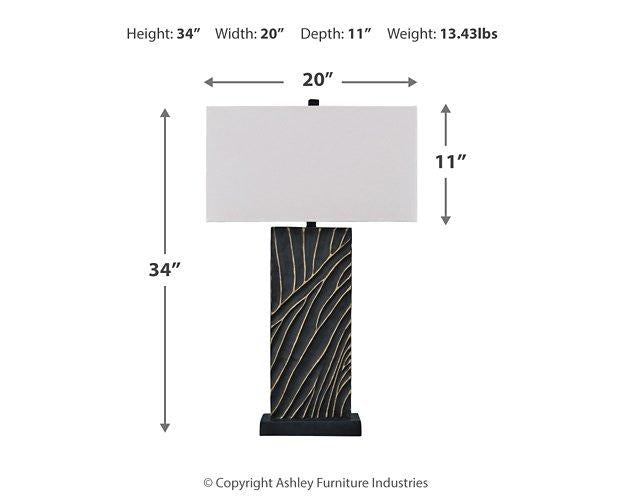 Bartlen Lamp Set - Coastal Roots Furniture (Courtenay, BC)