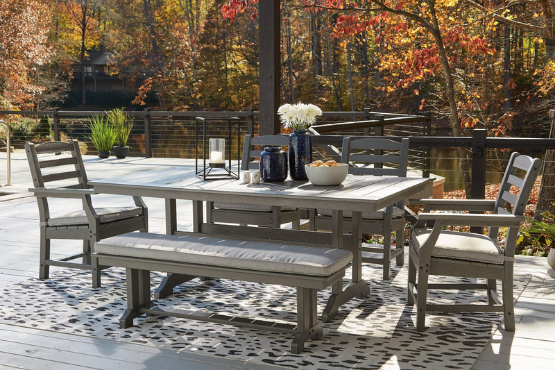 Visola Outdoor Dining Set - Coastal Roots Furniture (Courtenay, BC)