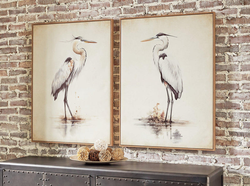 Aubinell Wall Art (Set of 2) - Coastal Roots Furniture (Courtenay, BC)