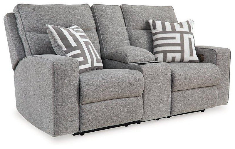 Biscoe Power Reclining Loveseat - Coastal Roots Furniture (Courtenay, BC)