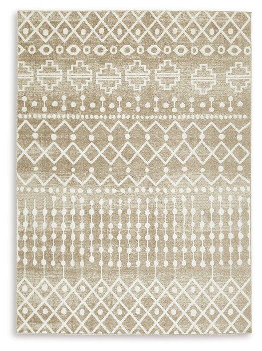 Bunchly 4'11" x 7'2" Washable Rug - Coastal Roots Furniture (Courtenay, BC)