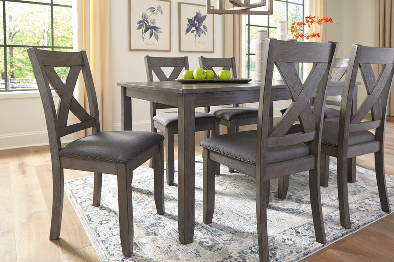 Caitbrook Dining Table and Chairs (Set of 7) - Coastal Roots Furniture (Courtenay, BC)