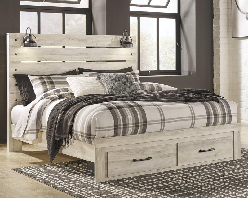 Cambeck Bed with 2 Storage Drawers - Coastal Roots Furniture (Courtenay, BC)