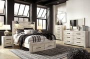 Cambeck Bed with 2 Storage Drawers - Coastal Roots Furniture (Courtenay, BC)