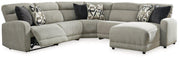 Colleyville Power Reclining Sectional with Chaise - Coastal Roots Furniture (Courtenay, BC)