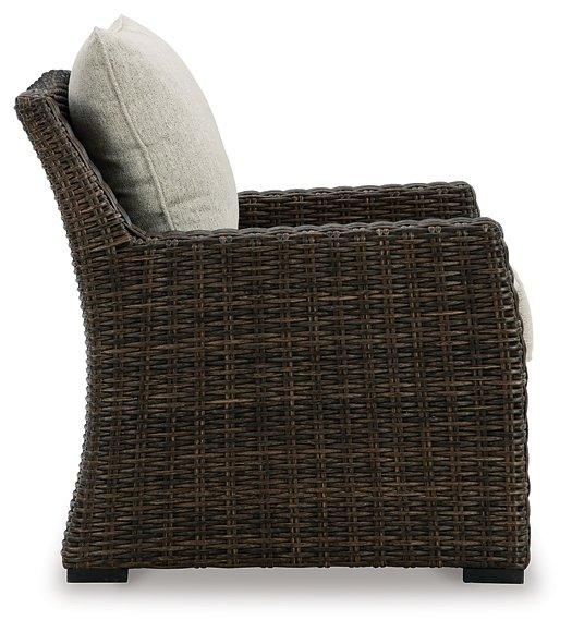 Brook Ranch Outdoor Lounge Chair with Cushion - Coastal Roots Furniture (Courtenay, BC)