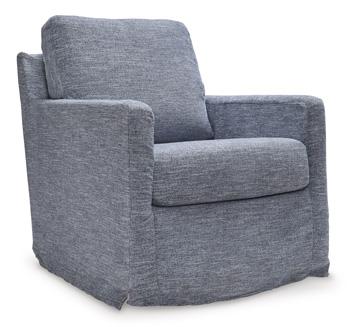 Nenana Next-Gen Nuvella Swivel Glider Accent Chair - Coastal Roots Furniture (Courtenay, BC)