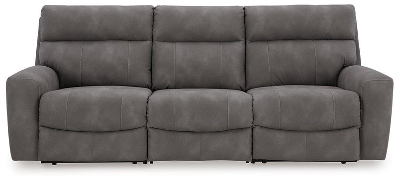 Next-Gen DuraPella Power Reclining Sectional Sofa - Coastal Roots Furniture (Courtenay, BC)