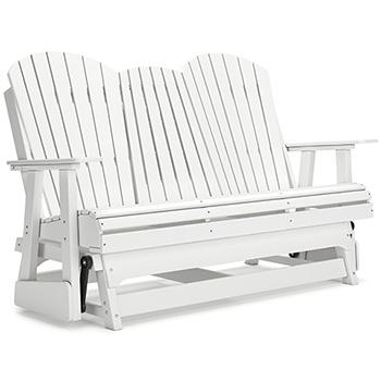 Hyland wave Outdoor Glider Loveseat - Coastal Roots Furniture (Courtenay, BC)