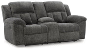 Frohn Reclining Loveseat with Console - Coastal Roots Furniture (Courtenay, BC)
